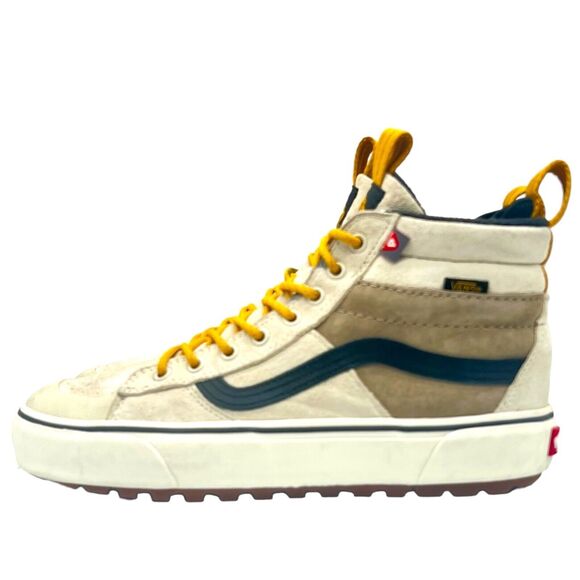 Vans Shoes Men 8 Women 9.5 SK8 HI MTE 2 VN0A5HZZJ5K Utility Pop White Sneakers - Picture 3 of 7